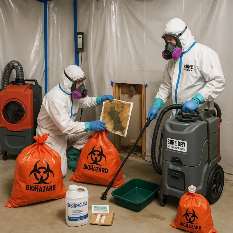 Contaminated Water Handling Protocols process in Wheatland County, MT